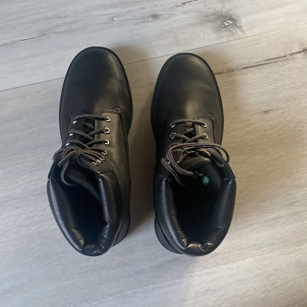 Timberland PRO Direct Attach Men's‎ Waterproof 6-in. Work Boots 11.5 Blk NWOB